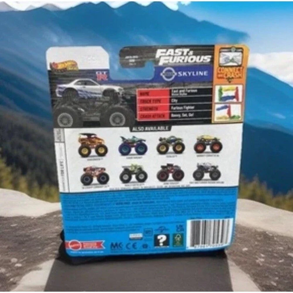 Hot Wheels Fast And Furious Nissan Skyline Monster Truck